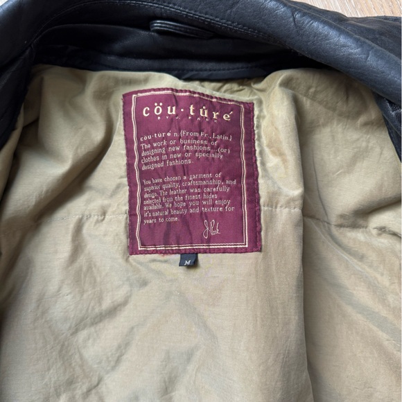 J. Park | genuine leather bomber jacket - Picture 8 of 15